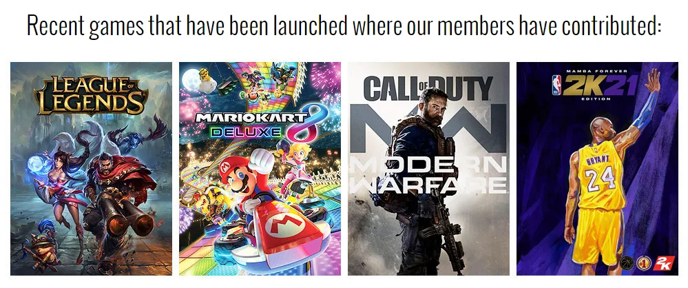 Recent new games