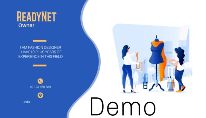 Readynet digital business card demo 3