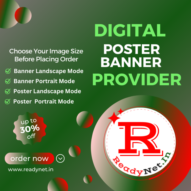 digital poster banner service